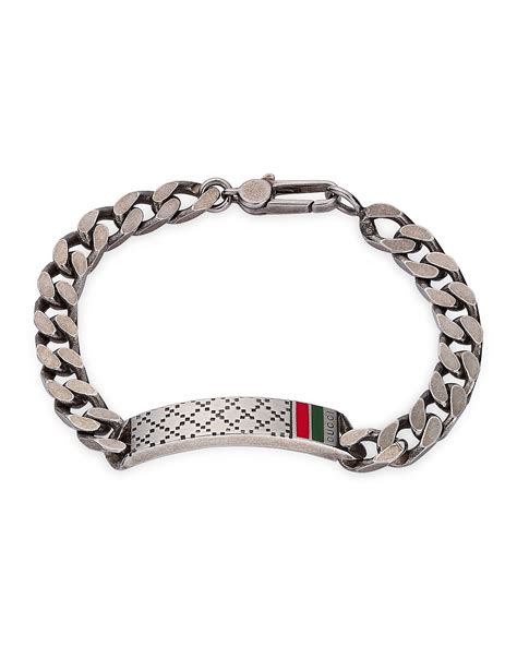 bracelet cuir gucci homme|Gucci Bracelets for Men .